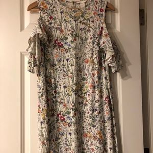 Zara bell sleeve dress